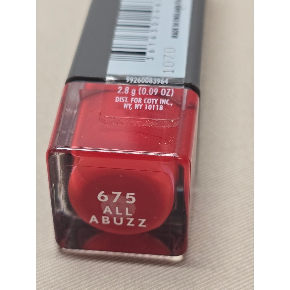 Covergirl 675 All A Buzz Exhibitionist Ultra Matte Lipstick